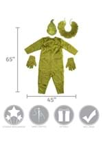 The Grinch Deluxe Men's Jumpsuit w/ Latex Mask Alt 7