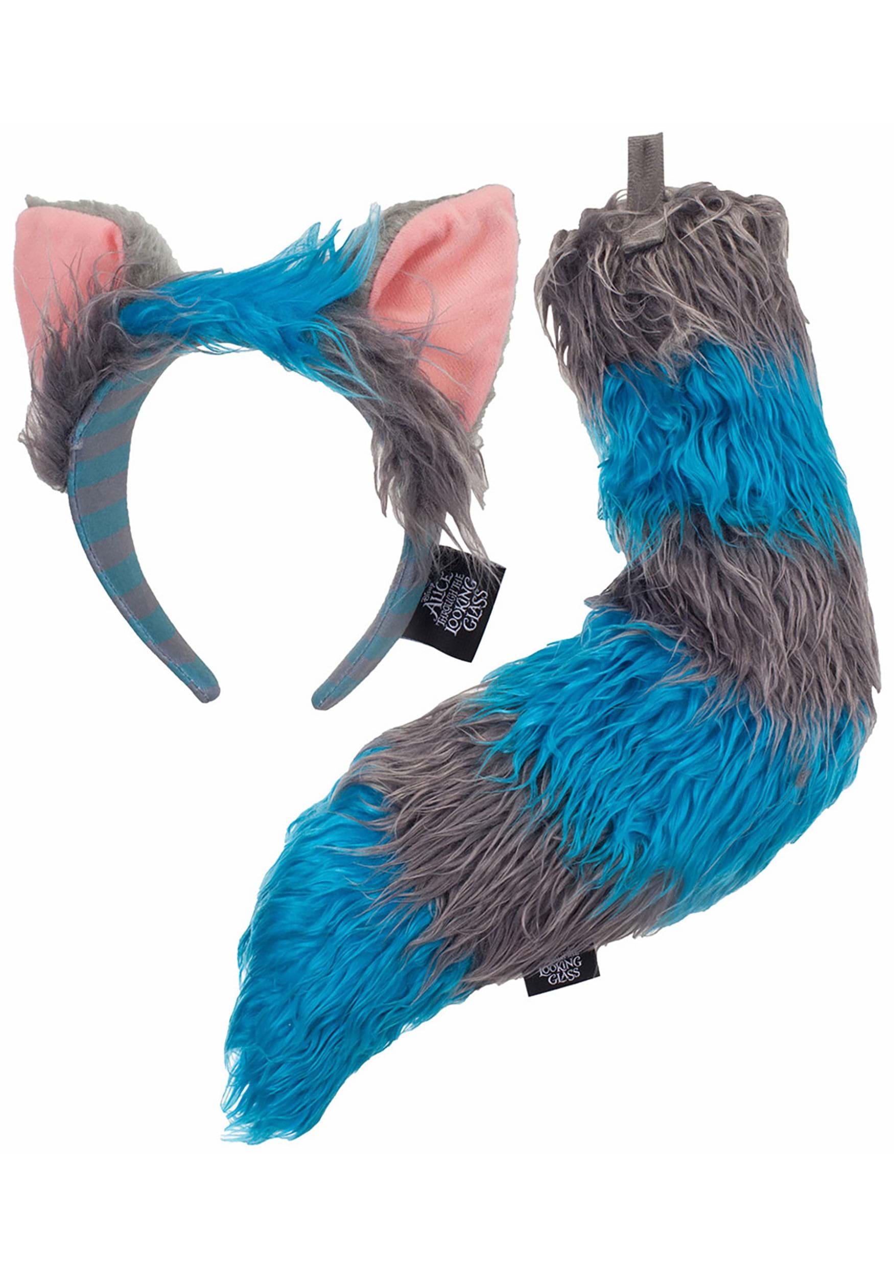 Deluxe Cheshire Cat Ears & Tail Kit