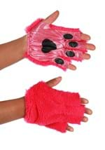 Magenta Anime Cat Fingerless Paws Alt 2