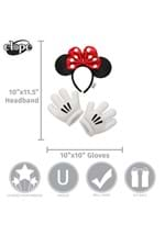 Minnie Glitter Headband & Gloves Set Alt 5