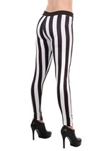 One Size Striped Leggings Alt 3