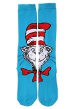 The Cat in the Hat Knee High Costume Socks Alt 1