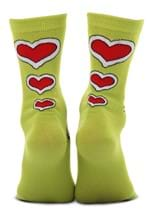 The Grinch Costume Crew Socks Alt 1