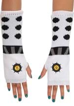 Dalek Knit Arm Warmers White Alt 1