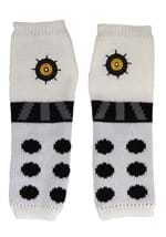 Dalek Knit Arm Warmers White Alt 2