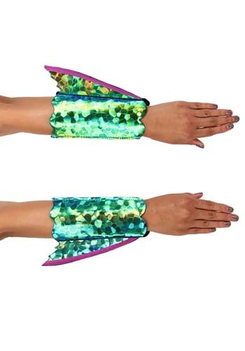 Seahorse Shimmer Fin Arm Cuffs