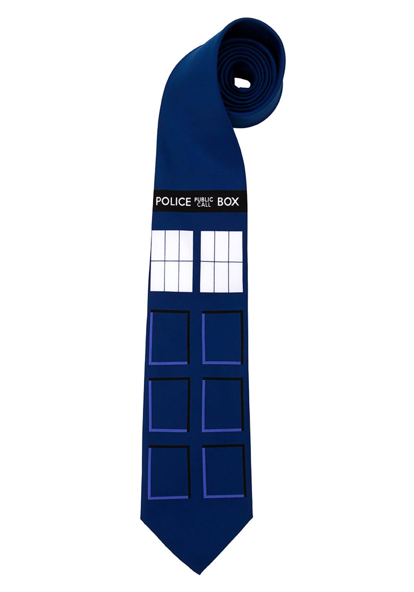 Doctor Who TARDIS Necktie