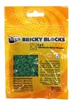 Bricky Blocks 1x1 100 Pieces Green Alt 1