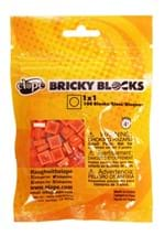 Bricky Blocks 100 1x1 Orange Pieces Alt 1