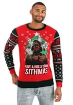 Holly Jolly Sithmas Darth Vader Ugly Christmas Sweater Alt 1