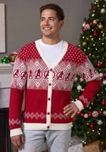 Adult Marvel Avengers Ugly Christmas Cardigan Sweater Alt 1