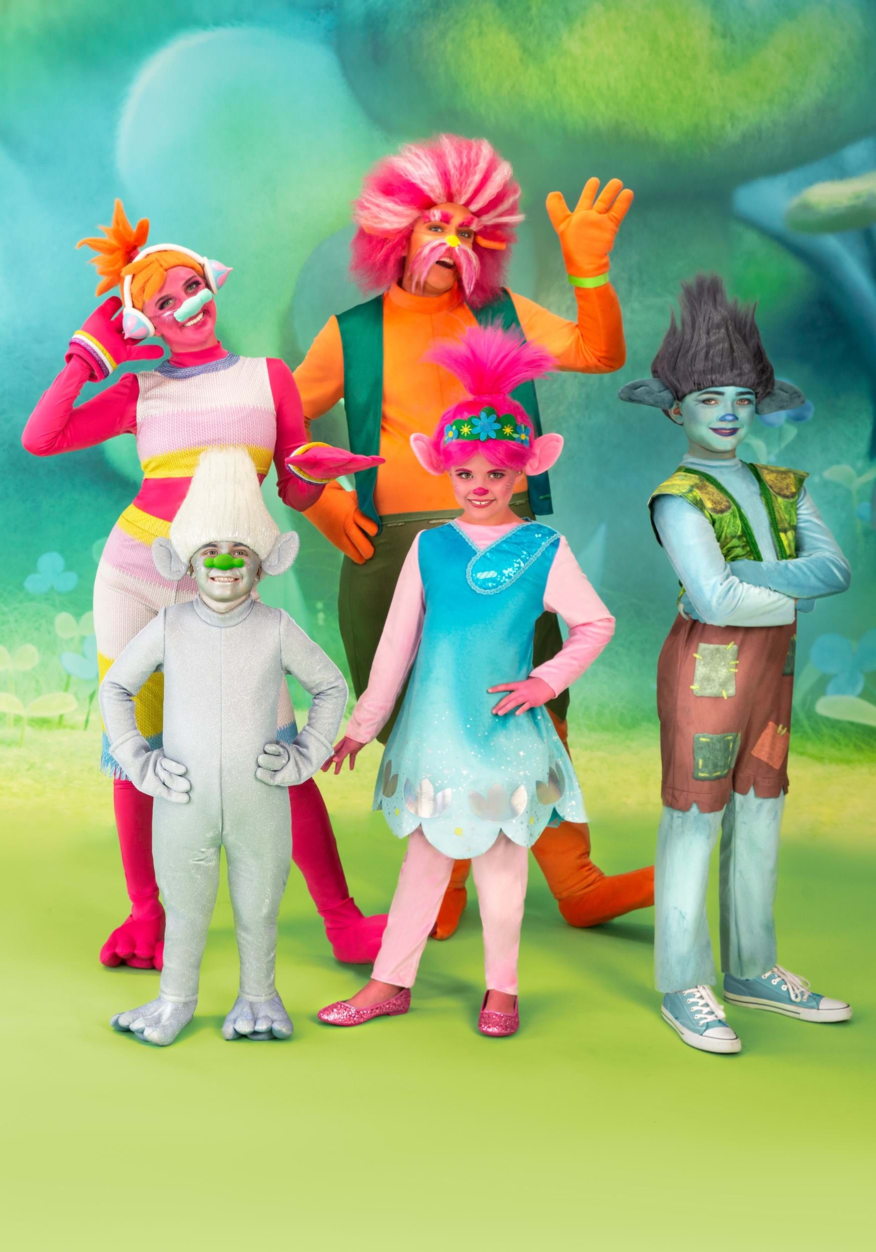 King Trollex 2 Deluxe Costume Child Trolls World Tour Kids Boys Book Week Disney