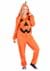 Adult Pumpkin Costume Jumpsuit Alt 2