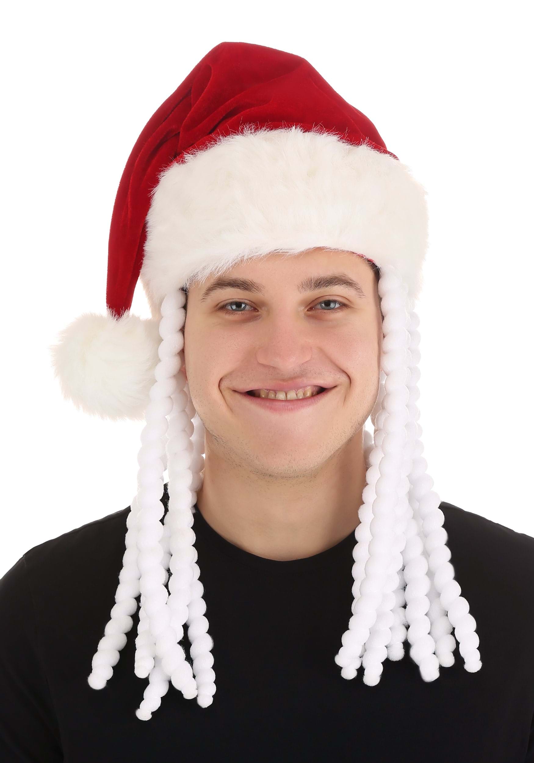Santa Dreads Plush Hat