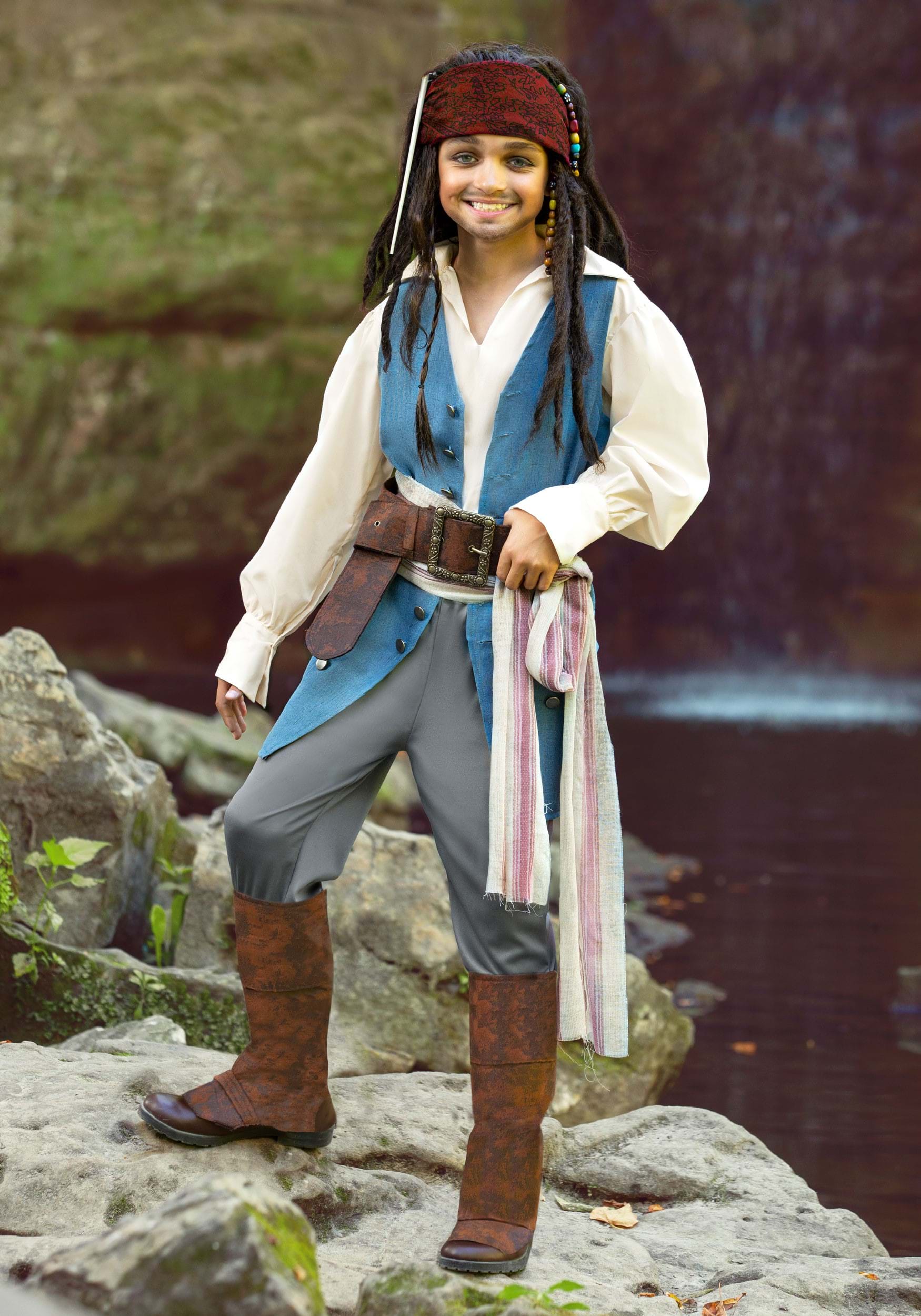 Kids Captain Jack Sparrow Costume