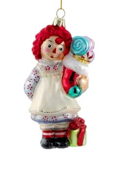 Raggedy Ann w/ Stocking Ornament