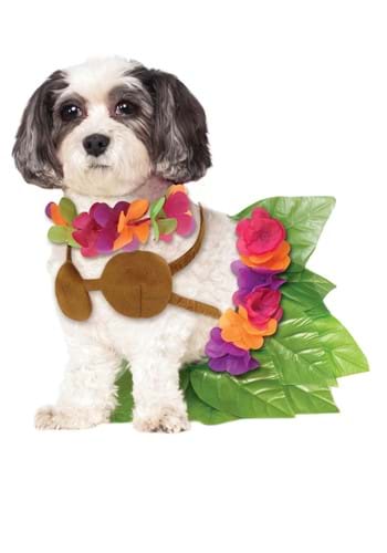 Hula Girl Dog Costume