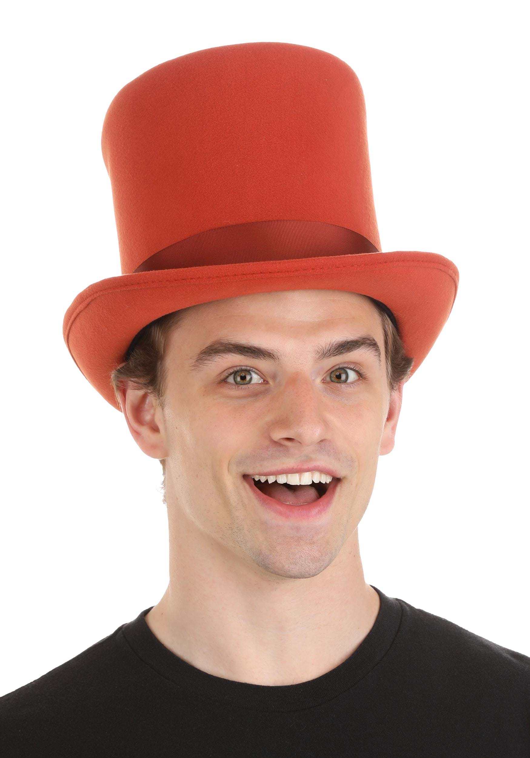 Authentic Willy Wonka Costume Hat For Men , Costume Hats