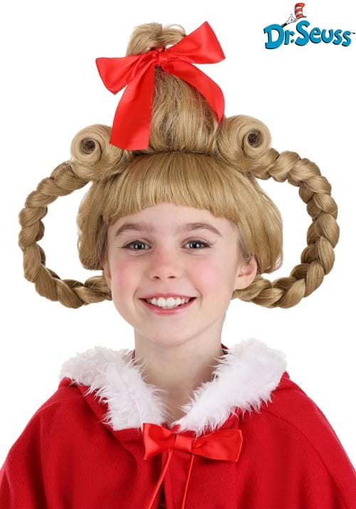Kids Dr Seuss Cindy Lou Who Deluxe Costume Wig