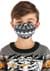 Skeleton Pattern Sublimated Face Mask for Kids alt3