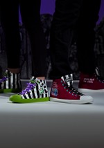 Beetlejuice Recently Deceased Maroon Unisex Sneake Alt 1