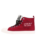 Beetlejuice Recently Deceased Maroon Unisex Sneake Alt 6