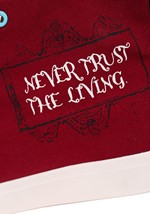 Beetlejuice Recently Deceased Maroon Unisex Sneake Alt 10