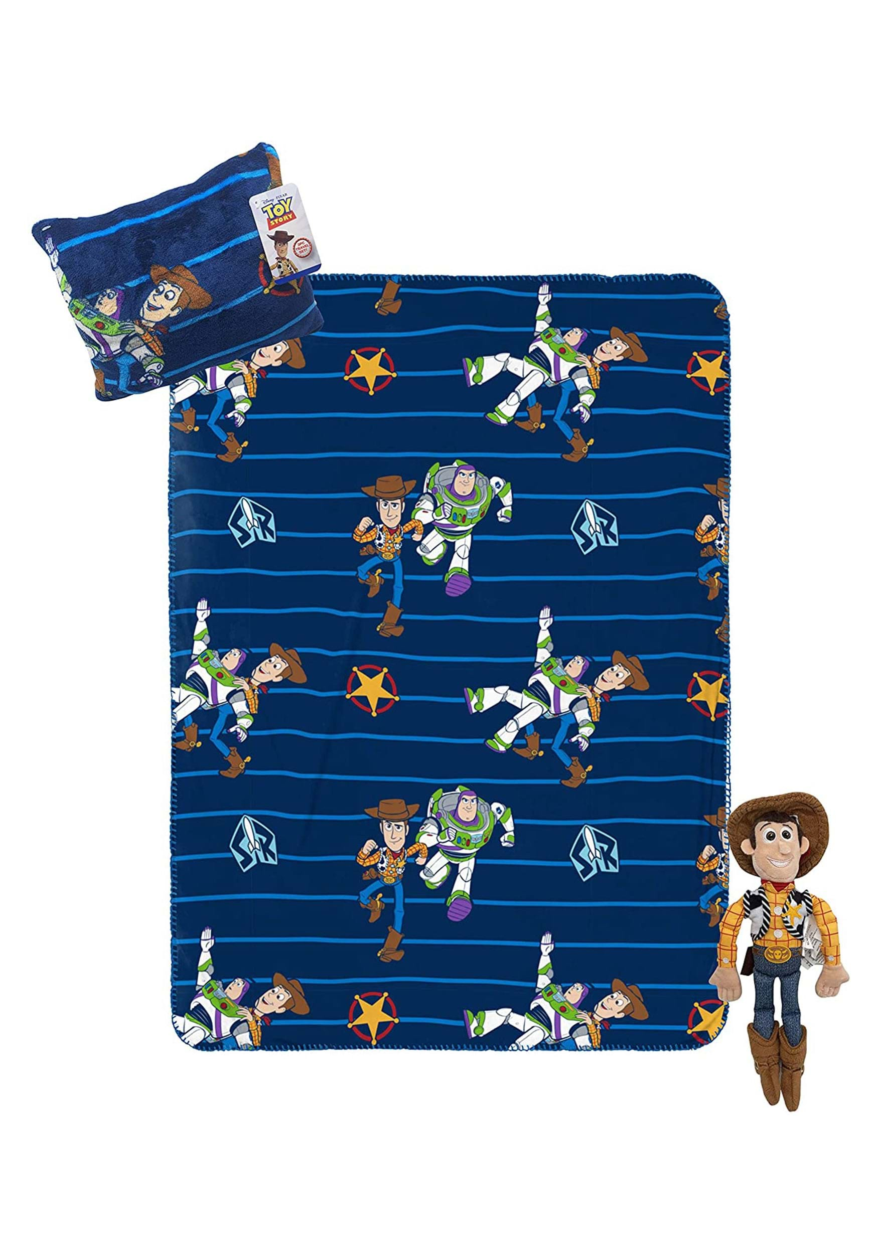 toy story pillow and blanket set