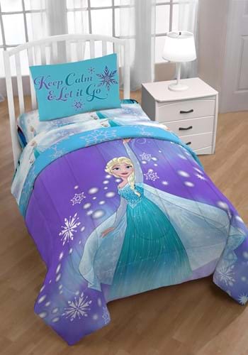 Frozen Magic Winter Twin Bed Set
