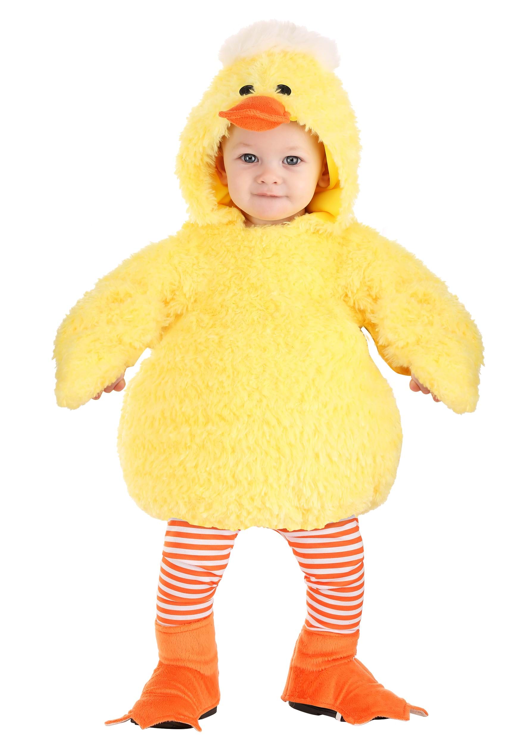 Photos - Fancy Dress Ducky FUN Costumes Yellow  Costume for Infants Orange/Yellow FUN2427IN 