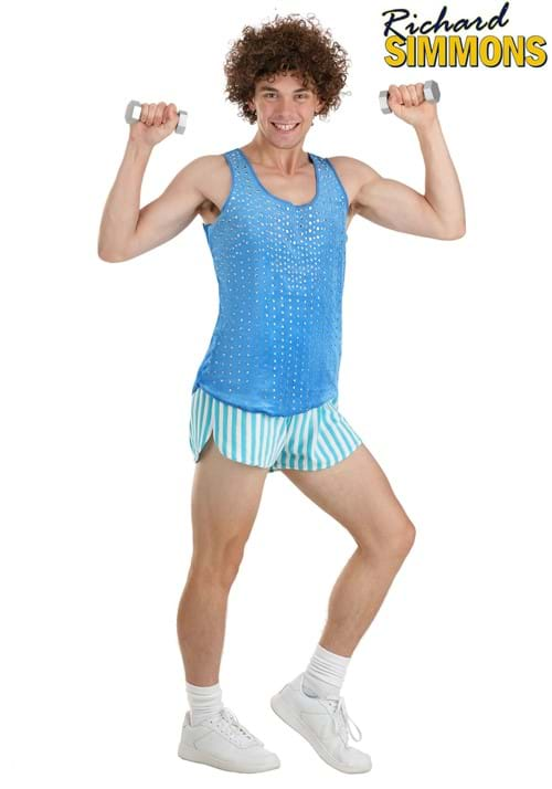 Adult Blue Richard Simmons Costume