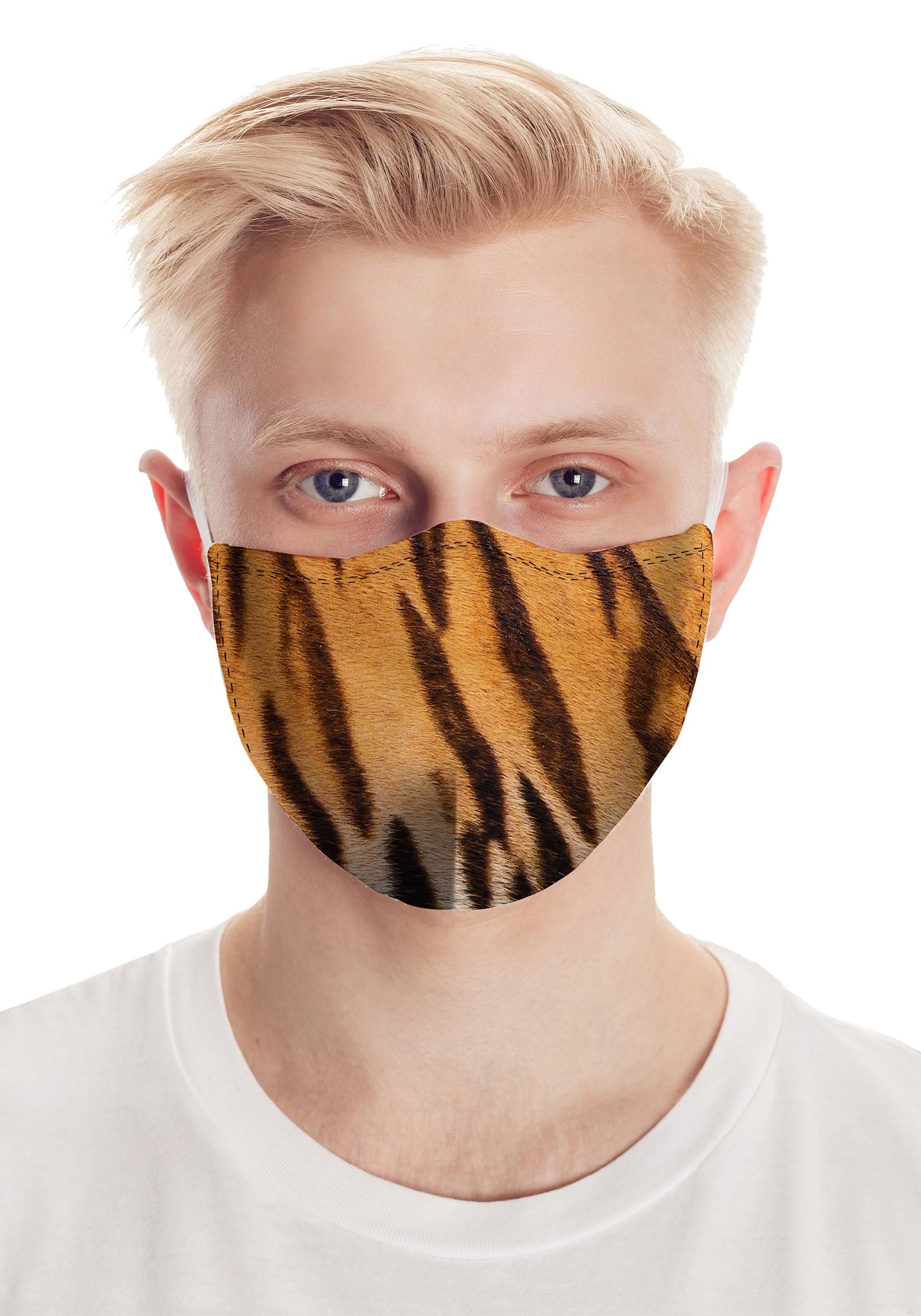 Tiger Stripes Safety Face Mask