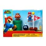 World of Nintendo 2 1/2 Inch Acorn Plains Diorama Playset