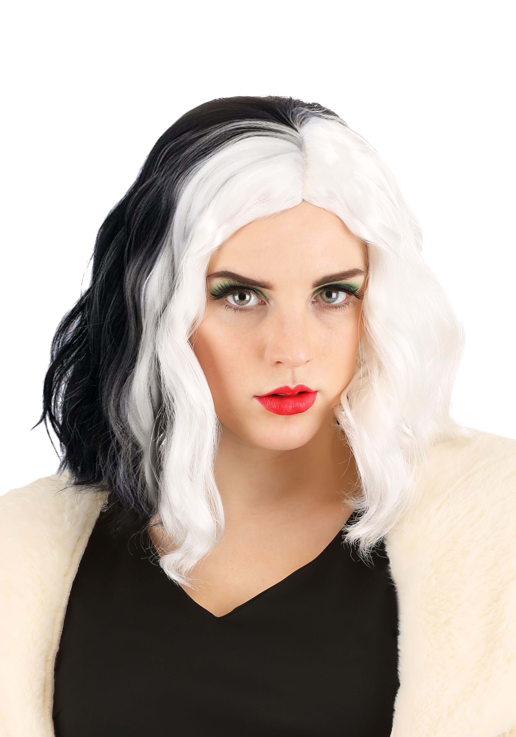 101 Dalmatians Cruella De Vil Trendy Wig | Disney Costume Accessories