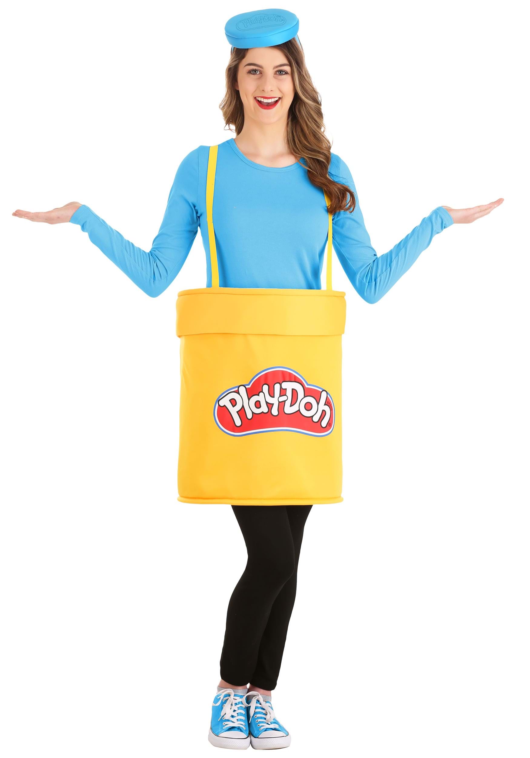 Photos - Fancy Dress Hasbro Play-Doh Adult Costume Red/Blue/Yellow FUN2188AD 