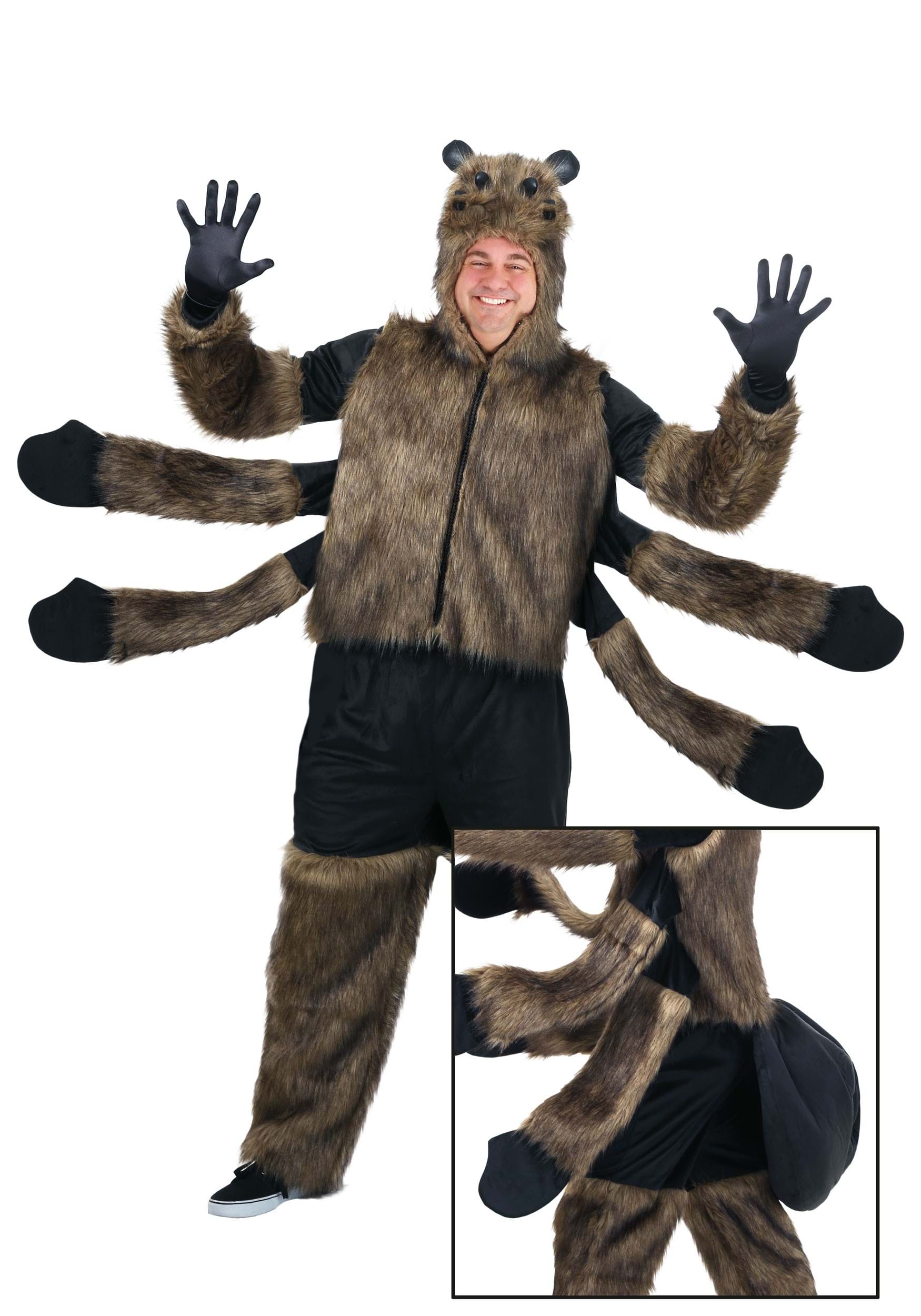 Plus Size Furry Spider Costume , Plus Size Costumes