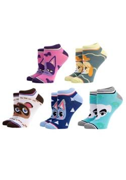 Animal Crossing 5 Pair Ankle Pack