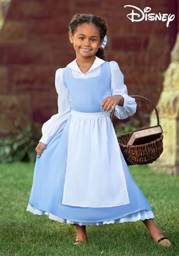 Kids Beauty and the Beast Belle Blue Dress Costume-2