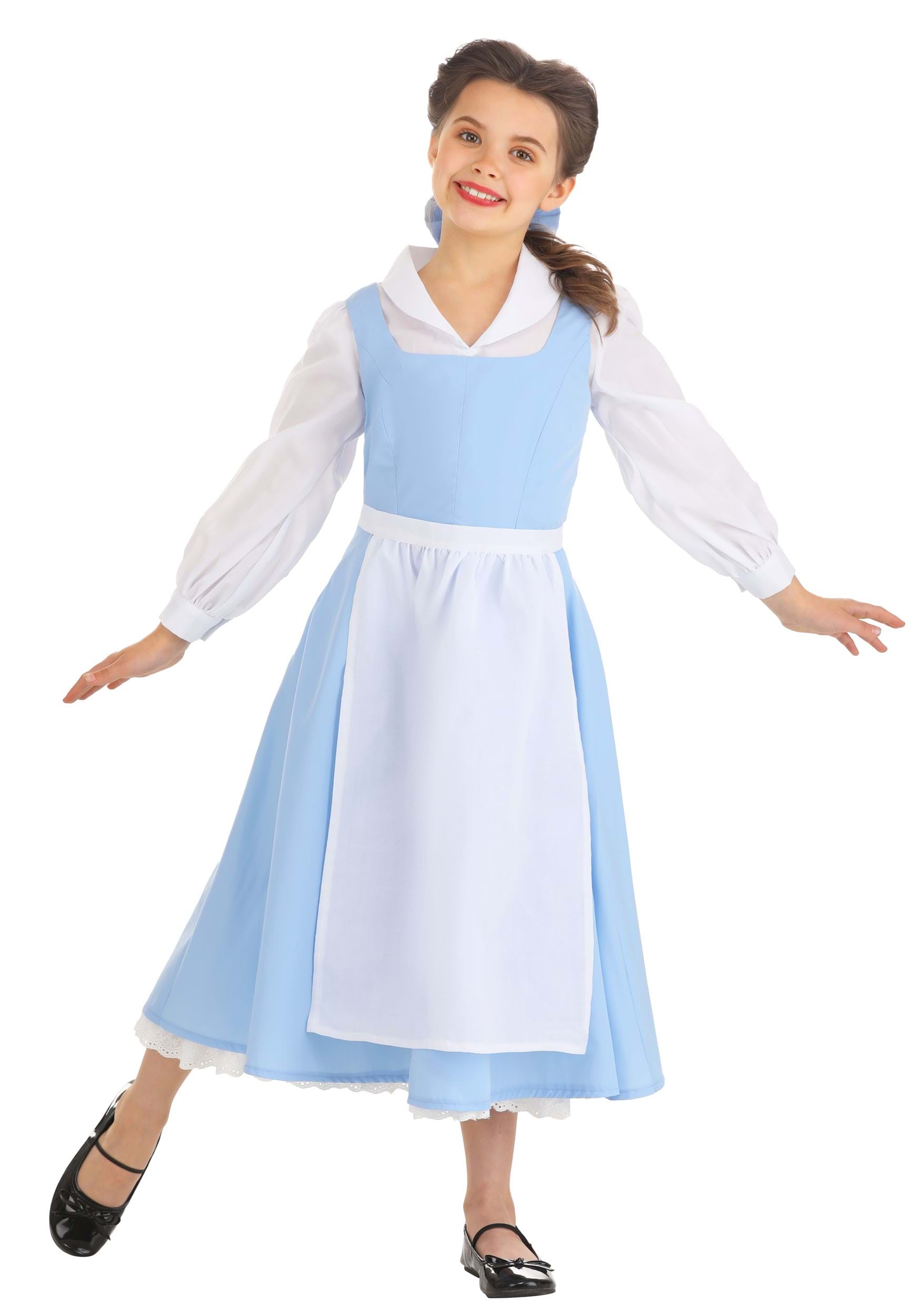 Beauty and the Beast Kids Belle Blue Costume Dress