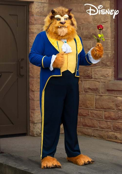 Plus Size Mens Beauty and the Beast Authentic Beast Costume