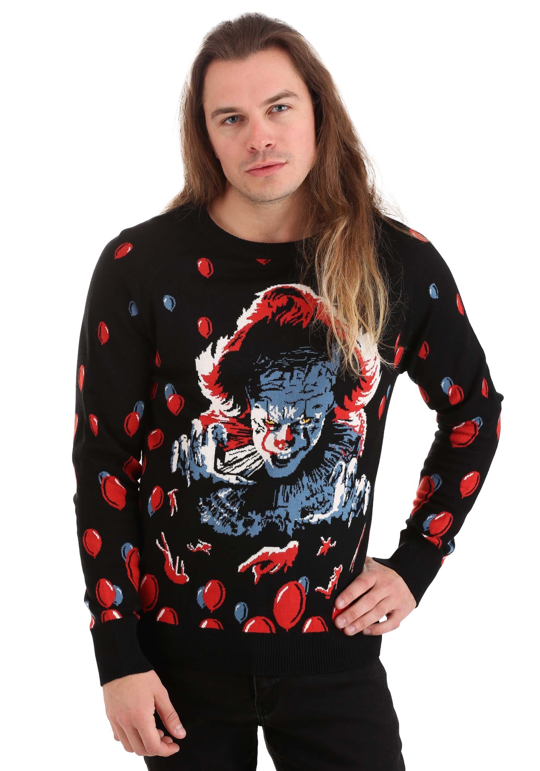 IT (2019) Pennywise Adult Ugly Sweater