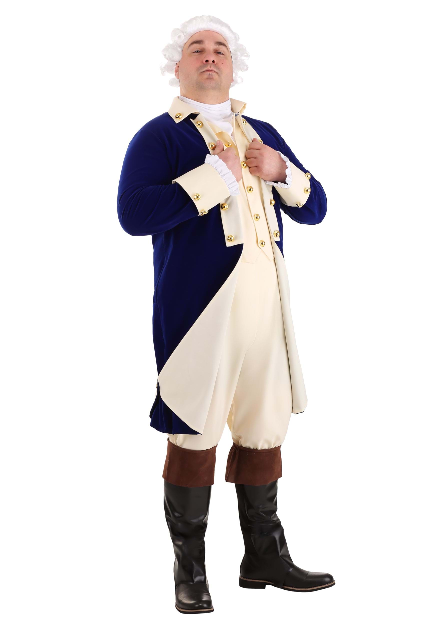 Exclusive Plus Size Alexander Hamilton Costume