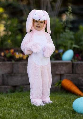 Fluffy Pink Bunny Costume for Toddler's