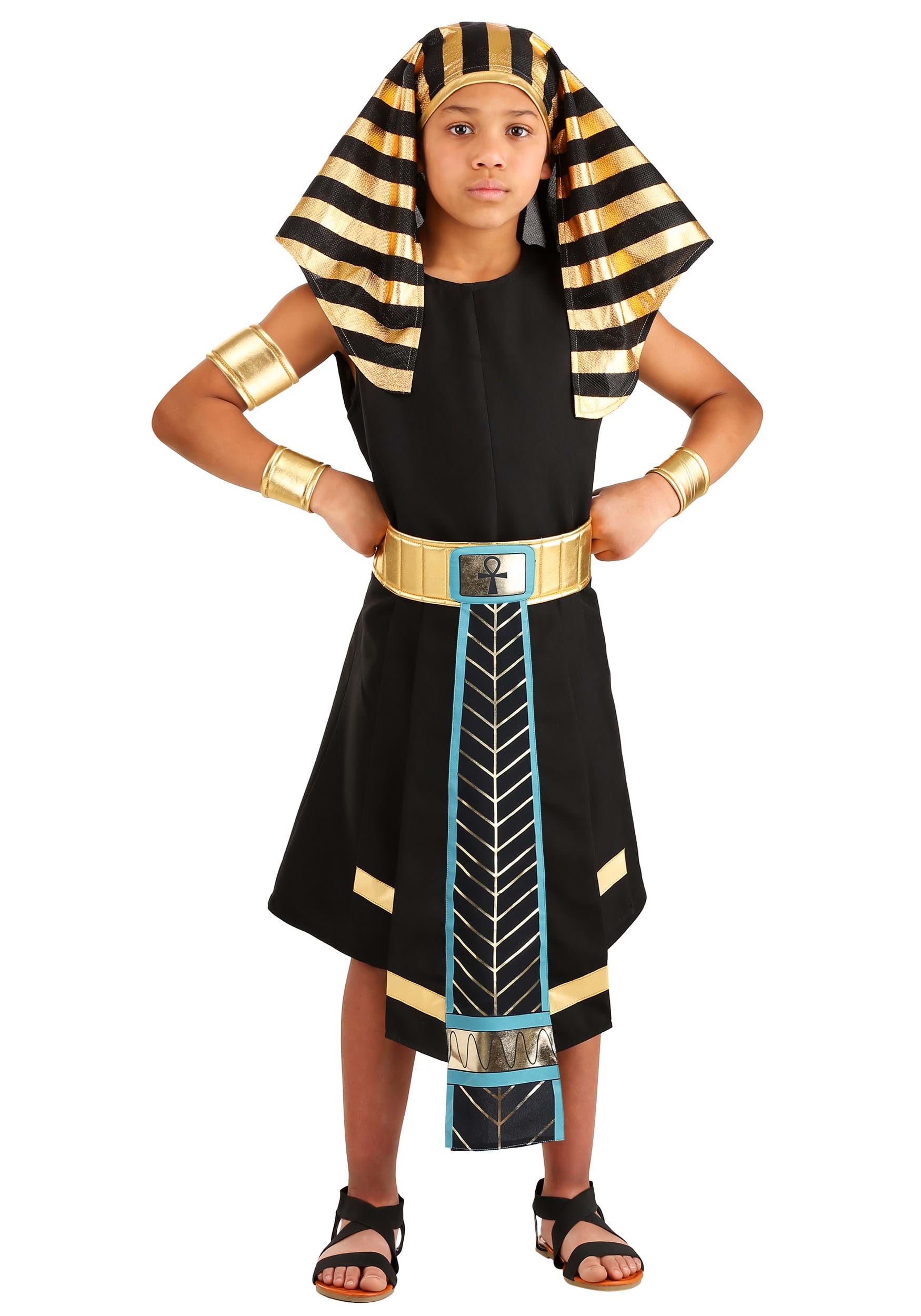 Photos - Fancy Dress FUN Costumes Dark Pharaoh Kid's Costume Black/Brown/Blue FUN1636CH