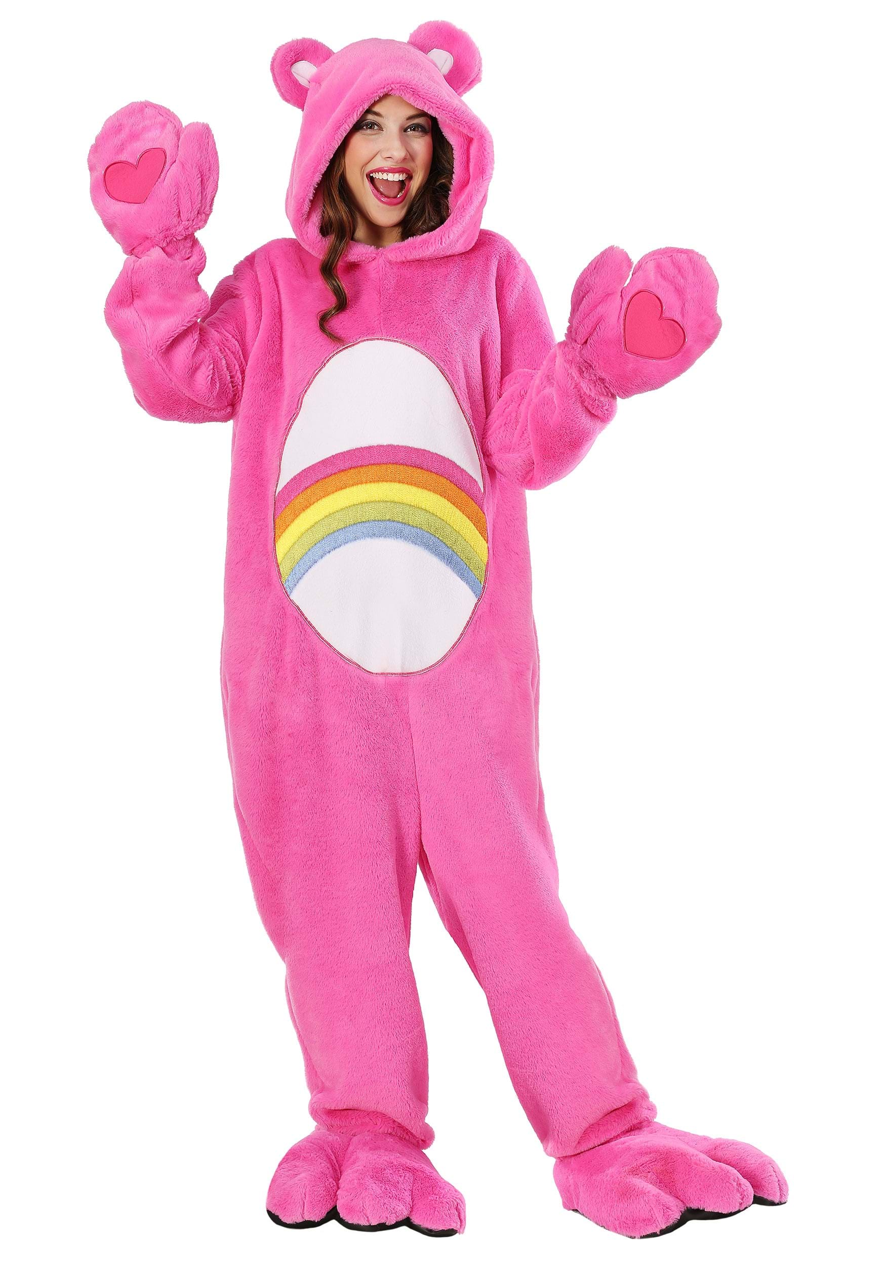 Plus Size Adult Care Bears Deluxe Cheer Bear Costume