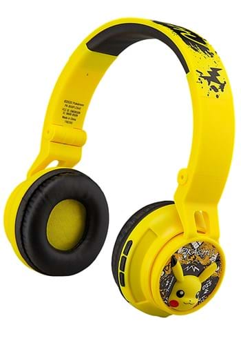 Pikachu Bluetooth Youth Headphones Upd