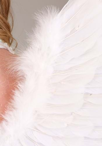 Divine White Angel Wings for Adults