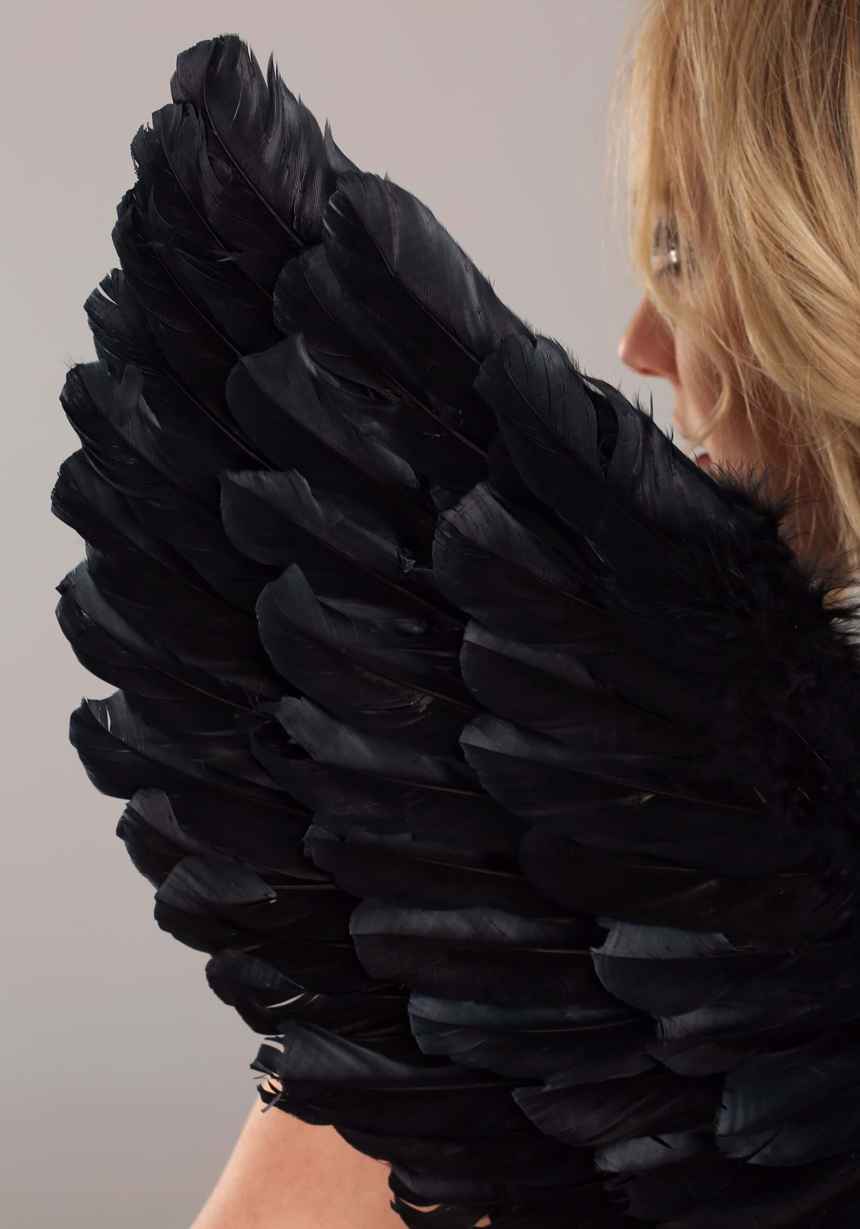 Black Angel Wings Costume Set , Costume Wings