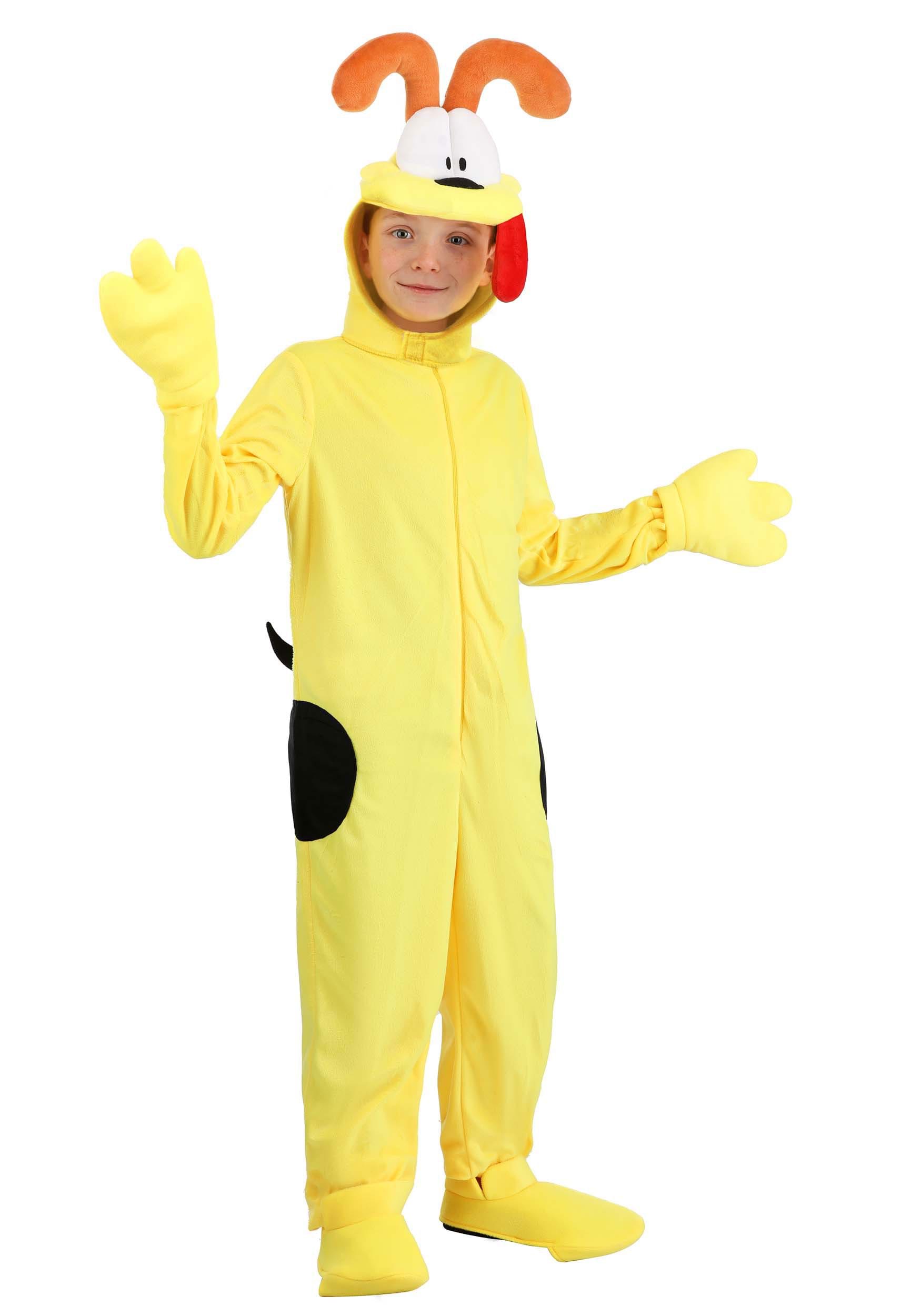 Photos - Fancy Dress FUN Costumes Garfield Odie Costume for Kids Black/Yellow FUN2468CH