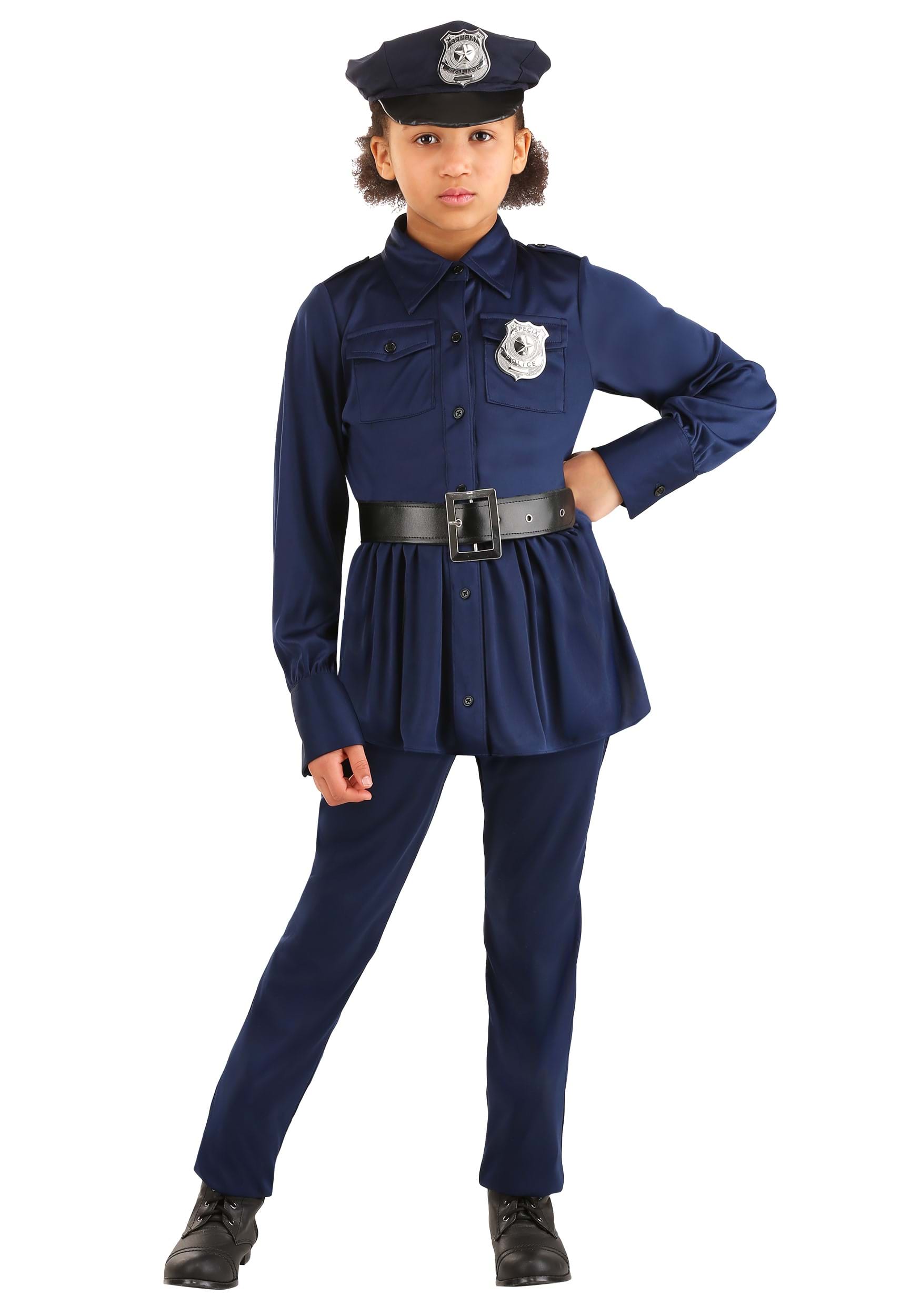 Photos - Fancy Dress Police FUN Costumes Cop Pants Costume for Girls | Kid's  Costumes Blue FUN2 